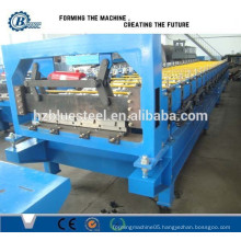 Galvanized Sheet Metal Manufacture Roll Forming Machine, Metal High Rib Roofing Sheet Molding Machine